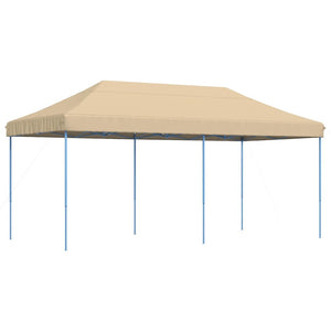 Faltbares Partyzelt Beige 580x292 cm