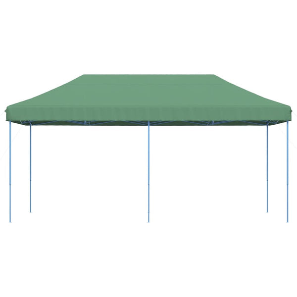 Tonnelle de réception pliable Pop-Up vidaXL vert 580x292x315 cm