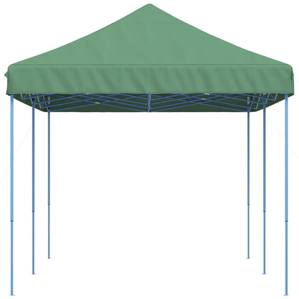 Tonnelle de réception pliable Pop-Up vidaXL vert 580x292x315 cm