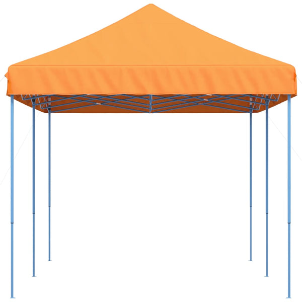 Faltbares Partyzelt Pop-Up Orange 580cm