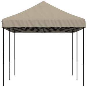 Faltbares Partyzelt Pop-Up Taupe 580x292 cm