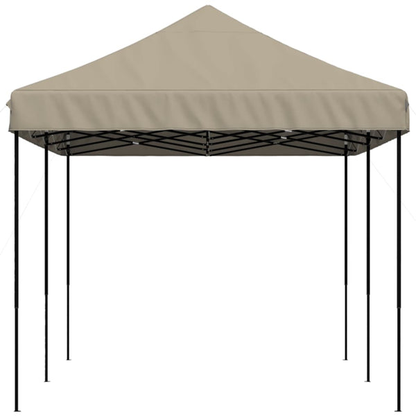 Faltbares Partyzelt Pop-Up Taupe 580x292 cm
