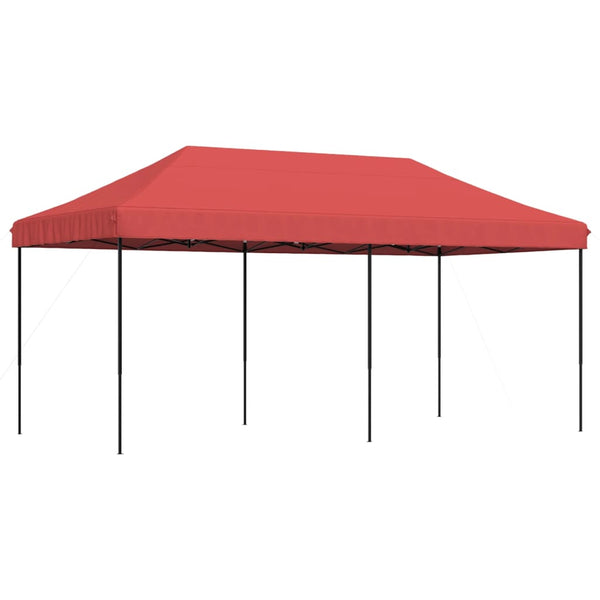 Faltbares Partyzelt Pop-Up Burgunderrot 580x292 cm