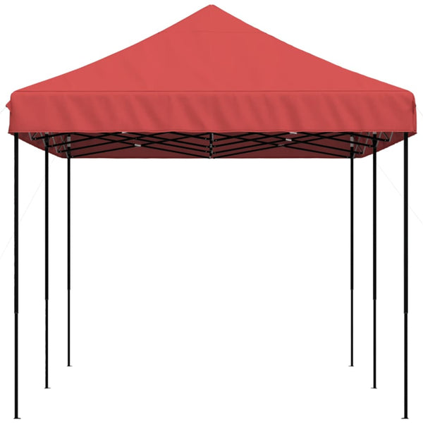 Faltbares Partyzelt Pop-Up Burgunderrot 580x292 cm