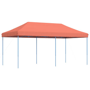 Faltbares Partyzelt Terrakottarot 580x292 cm