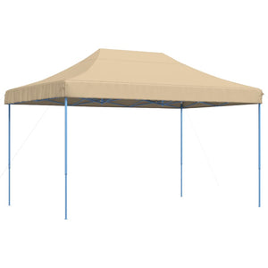 Faltbares Partyzelt Pop-Up Beige 440x292 cm