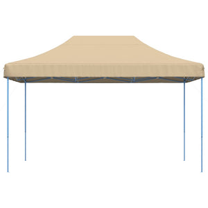 Faltbares Partyzelt Pop-Up Beige 440x292 cm