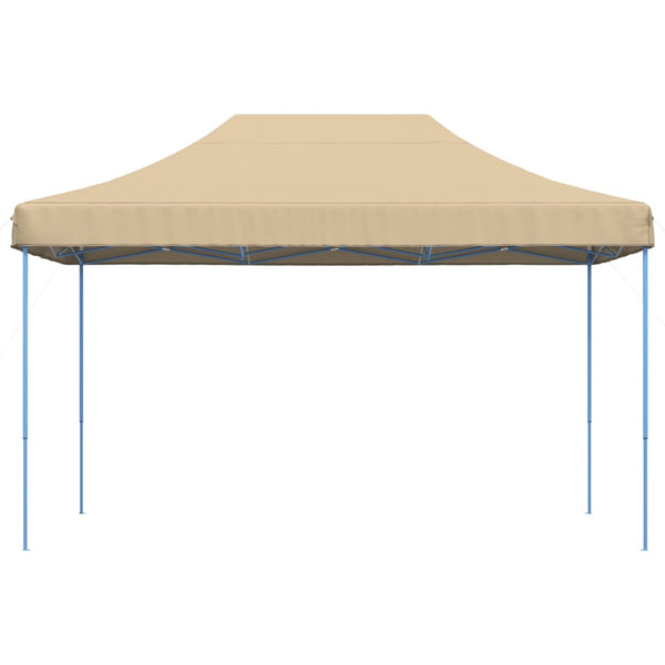 Faltbares Partyzelt Pop-Up Beige 440x292 cm