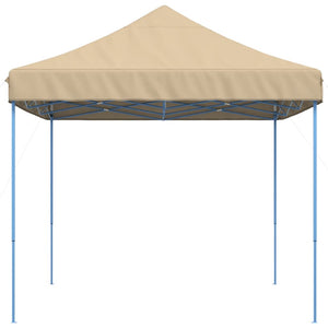Faltbares Partyzelt Pop-Up Beige 440x292 cm