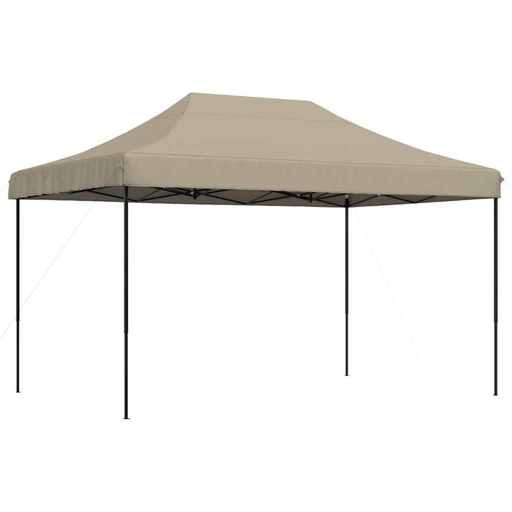Faltbares Partyzelt Pop-Up Taupe 440x292 cm