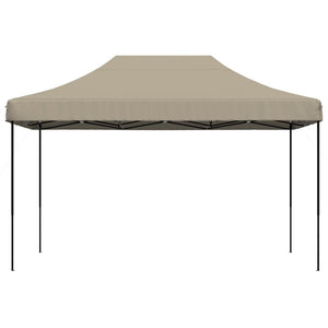 Faltbares Partyzelt Pop-Up Taupe 440x292 cm