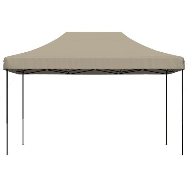 Faltbares Partyzelt Pop-Up Taupe 440x292 cm