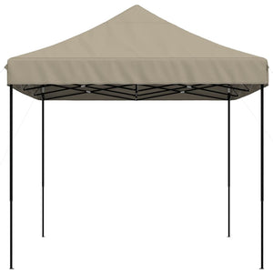 Faltbares Partyzelt Pop-Up Taupe 440x292 cm