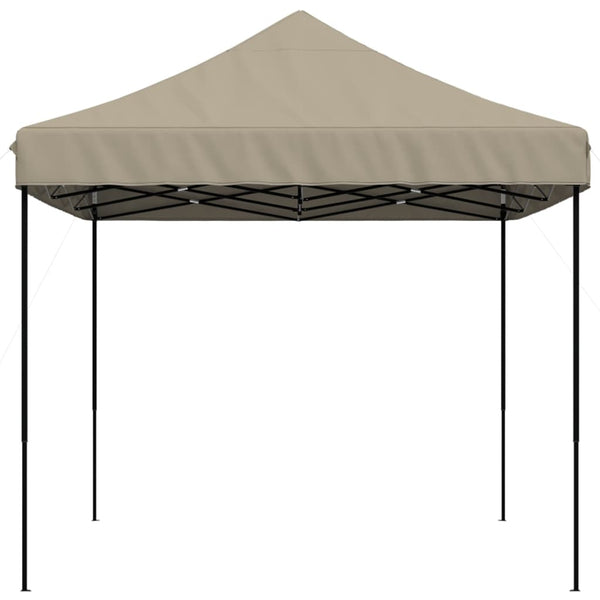 Faltbares Partyzelt Pop-Up Taupe 440x292 cm