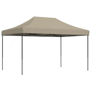 Faltbares Partyzelt Pop-Up Taupe 440x292 cm