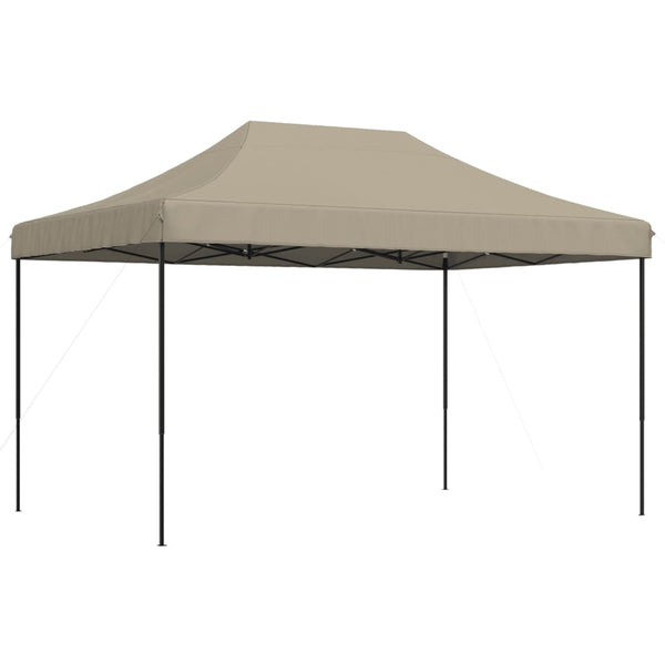 Faltbares Partyzelt Pop-Up Taupe 440x292 cm