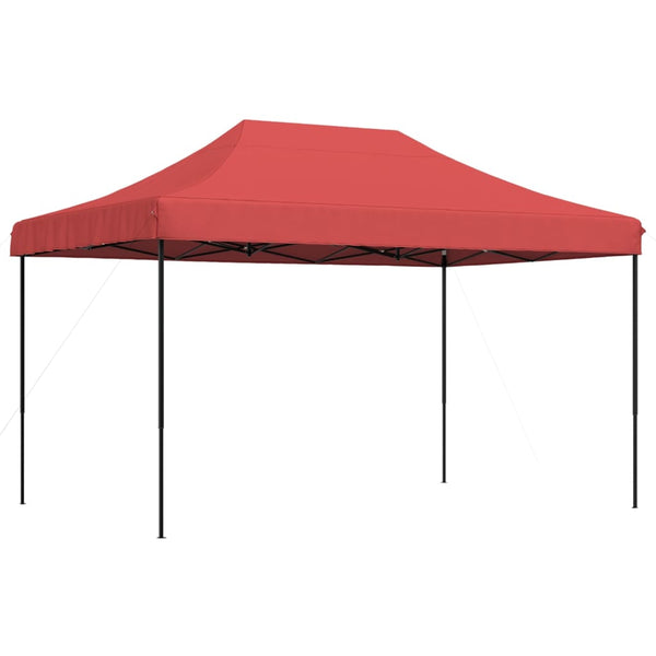 Faltbares Partyzelt Pop-Up Burgunderrot 440x292 cm