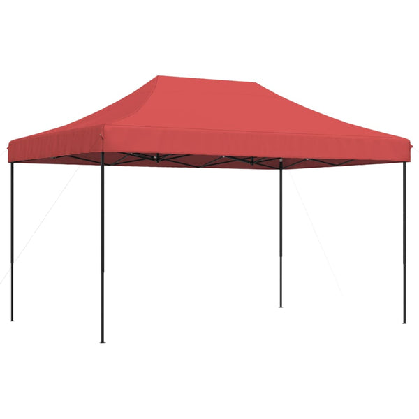 Faltbares Partyzelt Pop-Up Burgunderrot 440x292 cm