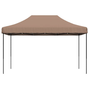 vidaXL Tente de réception pliable pop-up marron 440x292x315 cm