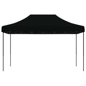 Faltbares Partyzelt Pop-Up Schwarz 440x292 cm