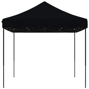 Faltbares Partyzelt Pop-Up Schwarz 440x292 cm