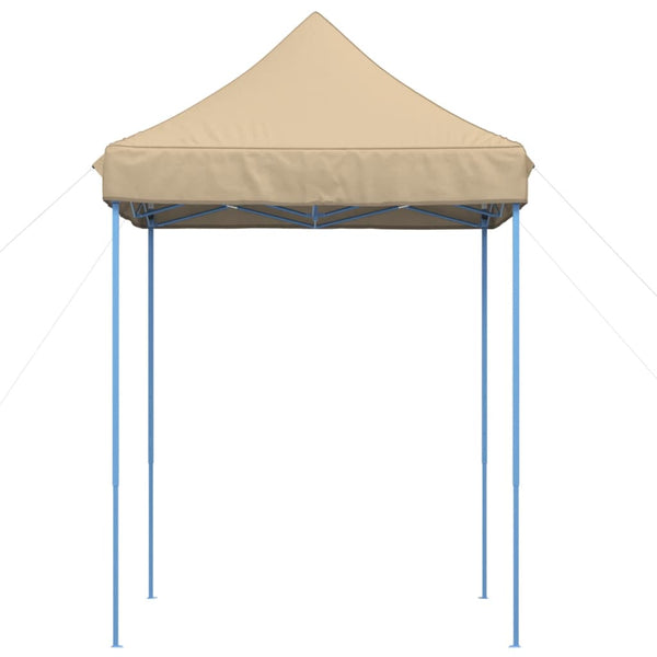 Faltbares Partyzelt Pop-Up Beige 200x200 cm