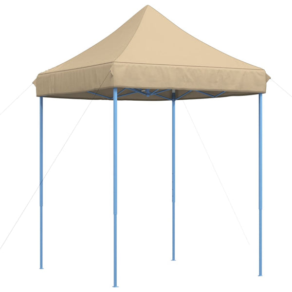 Faltbares Partyzelt Pop-Up Beige 200x200 cm