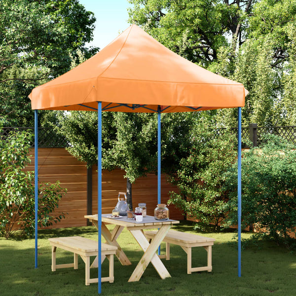 Faltbares Partyzelt Pop-Up Orange 2x2 m
