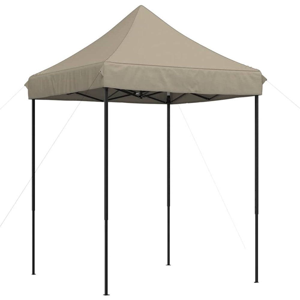 Faltbares Partyzelt Pop-Up Taupe 200x200 cm