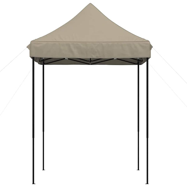Faltbares Partyzelt Pop-Up Taupe 200x200 cm