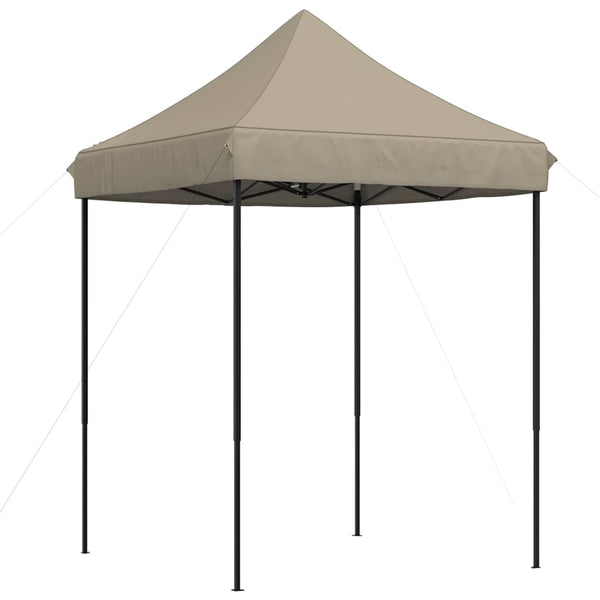 Faltbares Partyzelt Pop-Up Taupe 200x200 cm