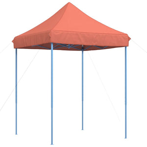 Faltbares Partyzelt Terrakottarot 200x200 cm