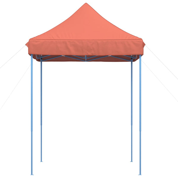 Faltbares Partyzelt Terrakottarot 200x200 cm