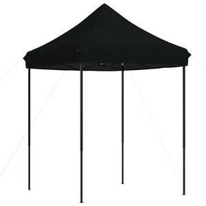 Faltbares Partyzelt Pop-Up Schwarz 2x2m