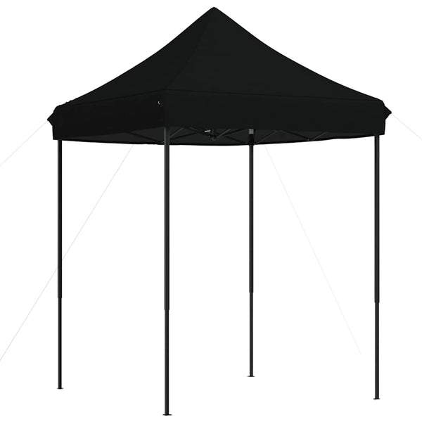 Faltbares Partyzelt Pop-Up Schwarz 2x2m
