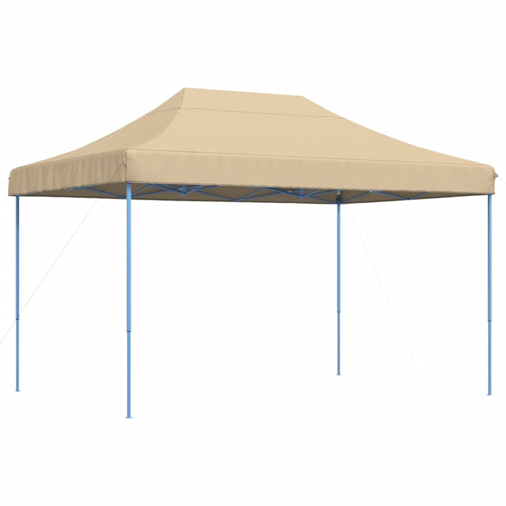 Faltbares Partyzelt Beige 410x279 cm