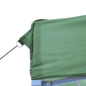 Faltbares Partyzelt Pop-Up Grün 410x279 cm
