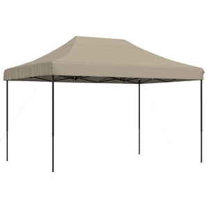 Faltbares Partyzelt Pop-Up Taupe 410x279 cm
