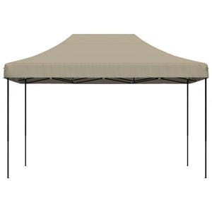 Faltbares Partyzelt Pop-Up Taupe 410x279 cm