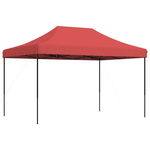 Faltbares Partyzelt Burgunderrot 410x279 cm