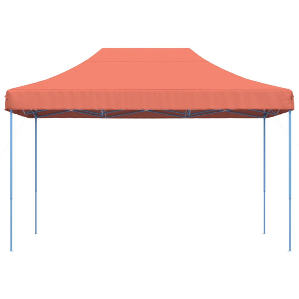 Faltbares Partyzelt Terrakottarot 410x279 cm