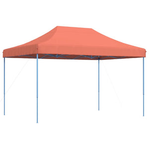 Faltbares Partyzelt Terrakottarot 410x279 cm