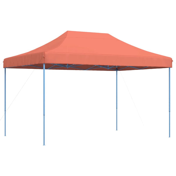 Faltbares Partyzelt Terrakottarot 410x279 cm
