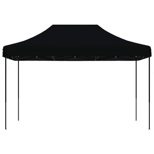 Faltbares Partyzelt Pop-Up Schwarz 410x279 cm