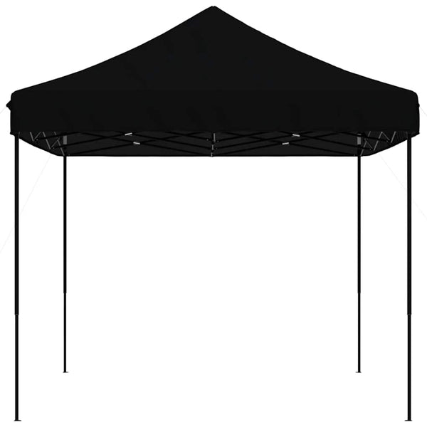 Faltbares Partyzelt Pop-Up Schwarz 410x279 cm