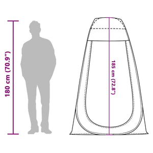 Grünes Pop-Up Sichtschutzzelt, Wasserdicht