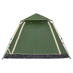 5-Personen Kuppelzelt Grün Quick Release