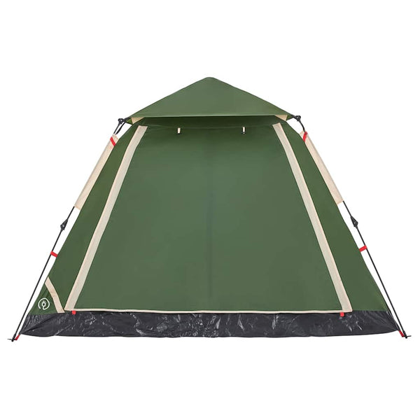 5-Personen Kuppelzelt Grün Quick Release