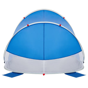Azurblaues Pop-Up Strandzelt, Wasserdicht