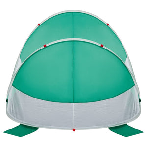 Seegrünes Pop-Up Strandzelt, Wasserdicht